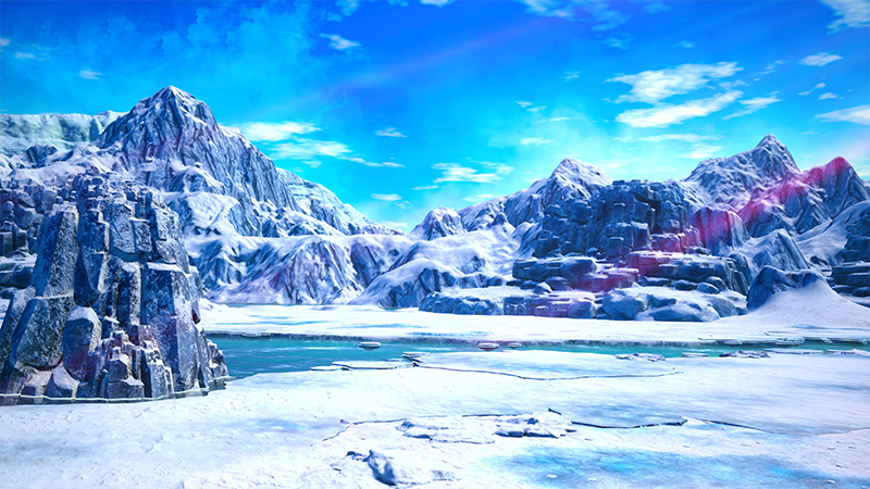 氷雪地帯の画像