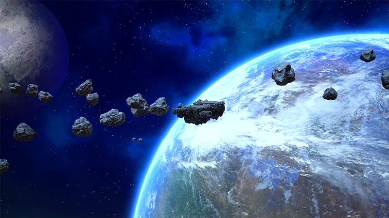 上空（地球）の画像